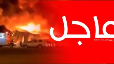 صورة سماء الرياض تتحول لنهار.. شاهد:ألسنة اللهـ.ـب والدخان الأسود المرعـ.ـب تهز السعودية (فيديو)