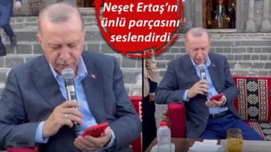 صورة الرئيس أردوغان ينشد أغنية تراثية تركية برفقة الشباب في ولاية ديار بكر (فيديو)
