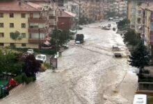 صورة عاجل: الأرصاد الجوية التركية تحذر 7 ولايات من فيضانات و عاصفة مطرية قوية ستستمر 3 أيام